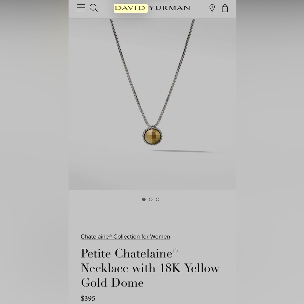 David Yurman Petite Chatelaine Necklace